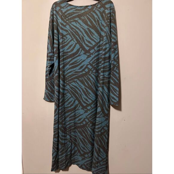 Modx Zebra Print Dress 3X - Picture 3 of 8